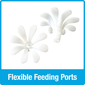 Nature's Way wide mouth opening simplifies filling and cleaning
