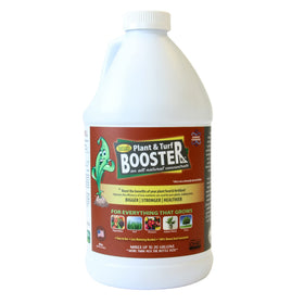 Nature's Wonder organic soil conditioner bottle pour promotes soil health.