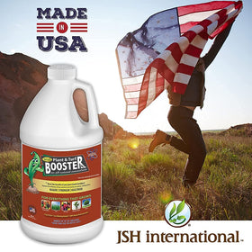 Nature's Wonder plant-soil improvement supports thriving beds and lawns.