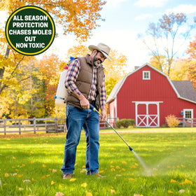 Nature's MACE Bulb dip protection for newly planted flowers and shrubs.