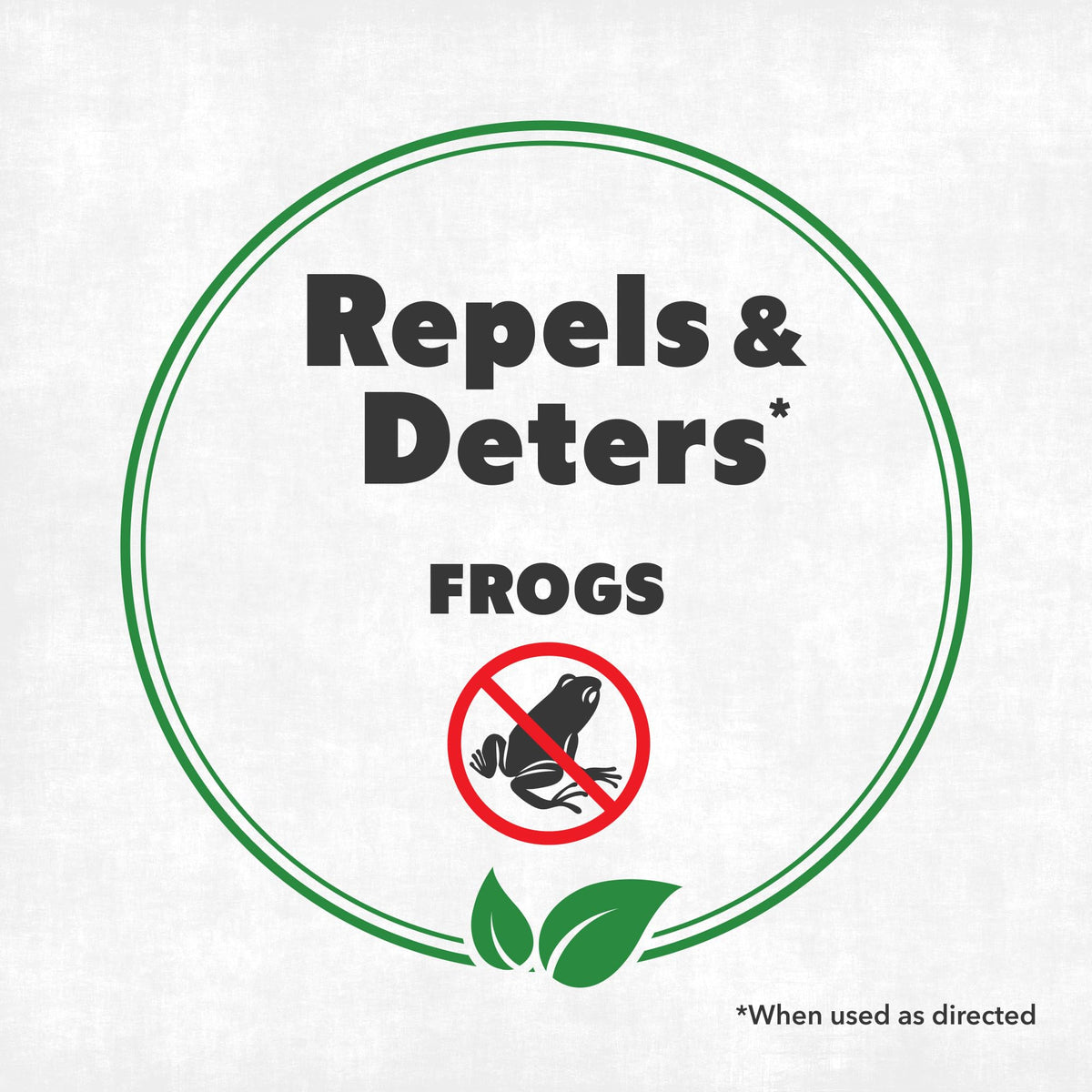 NatureStop Frog Repellent Spray being applied at doorway to reduce frog activity