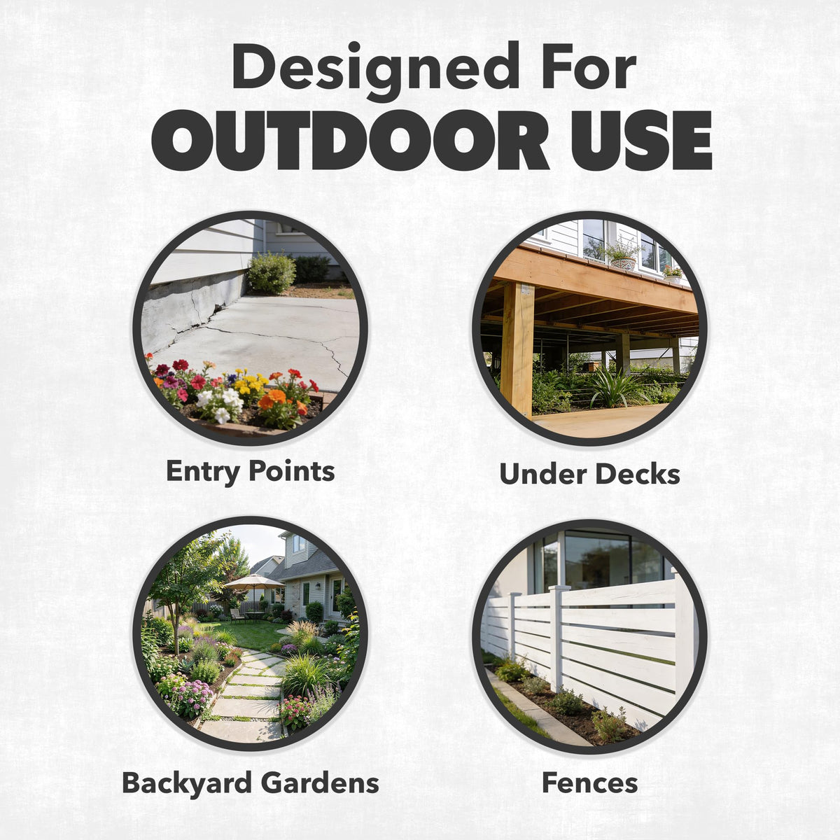 NatureStop snake spray near shed entry for calmer outdoor routines