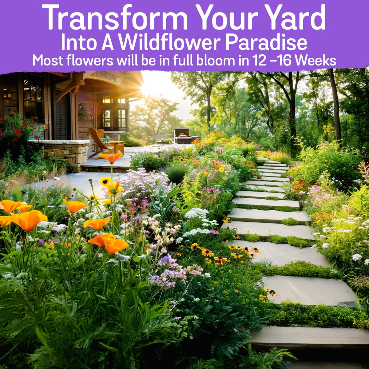 Gift-ready NatureZ Edge wildflower seeds set for garden lovers