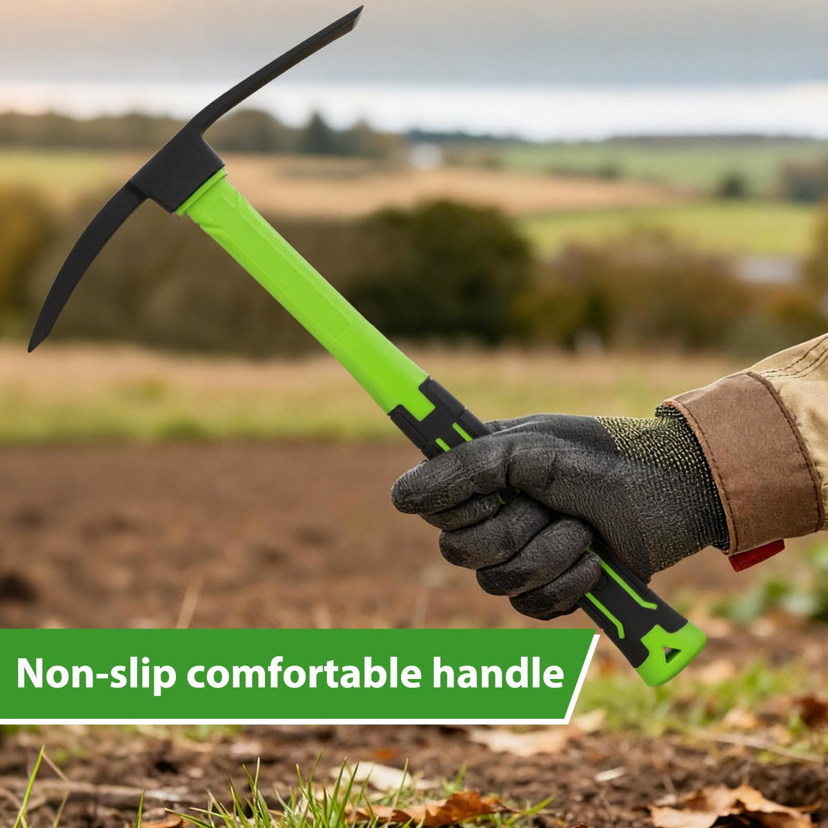 NAUKII carbon steel construction delivers lasting durability for daily tasks.