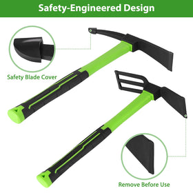 NAUKII easy-to-use hoe design boosts productivity in the garden.