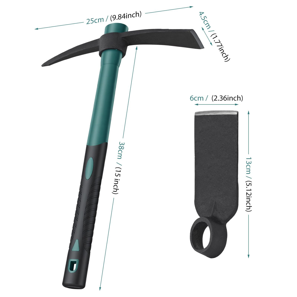NAUKII durable construction ensures long-lasting garden use.