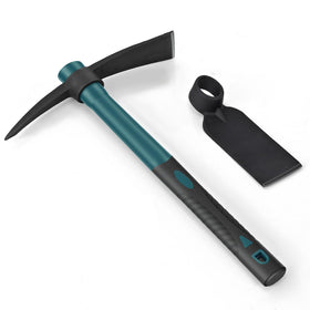 NAUKII gardening tools with handle inserted demonstrate quick assembly.