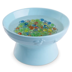 Navaris bee watering station ceramic bowl enhances garden decor for pollinators