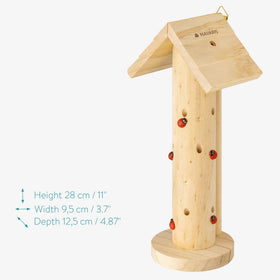 Navaris solution offers a natural, plastic-free resting place for winged friends.