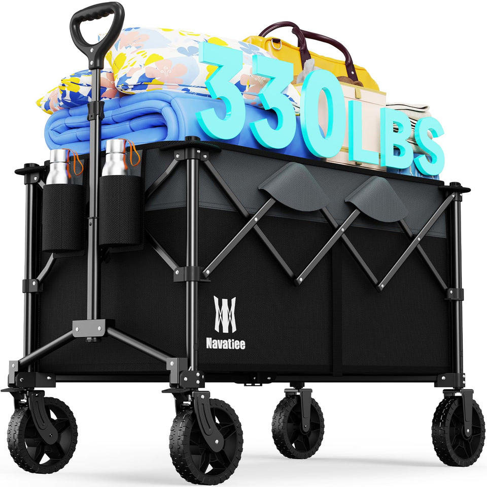Navatiee 165L wagon interior capacity ideal for camping gear and groceries.