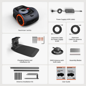 3-year warranty with optional 4G anti-theft module for NAVIMOW i110N