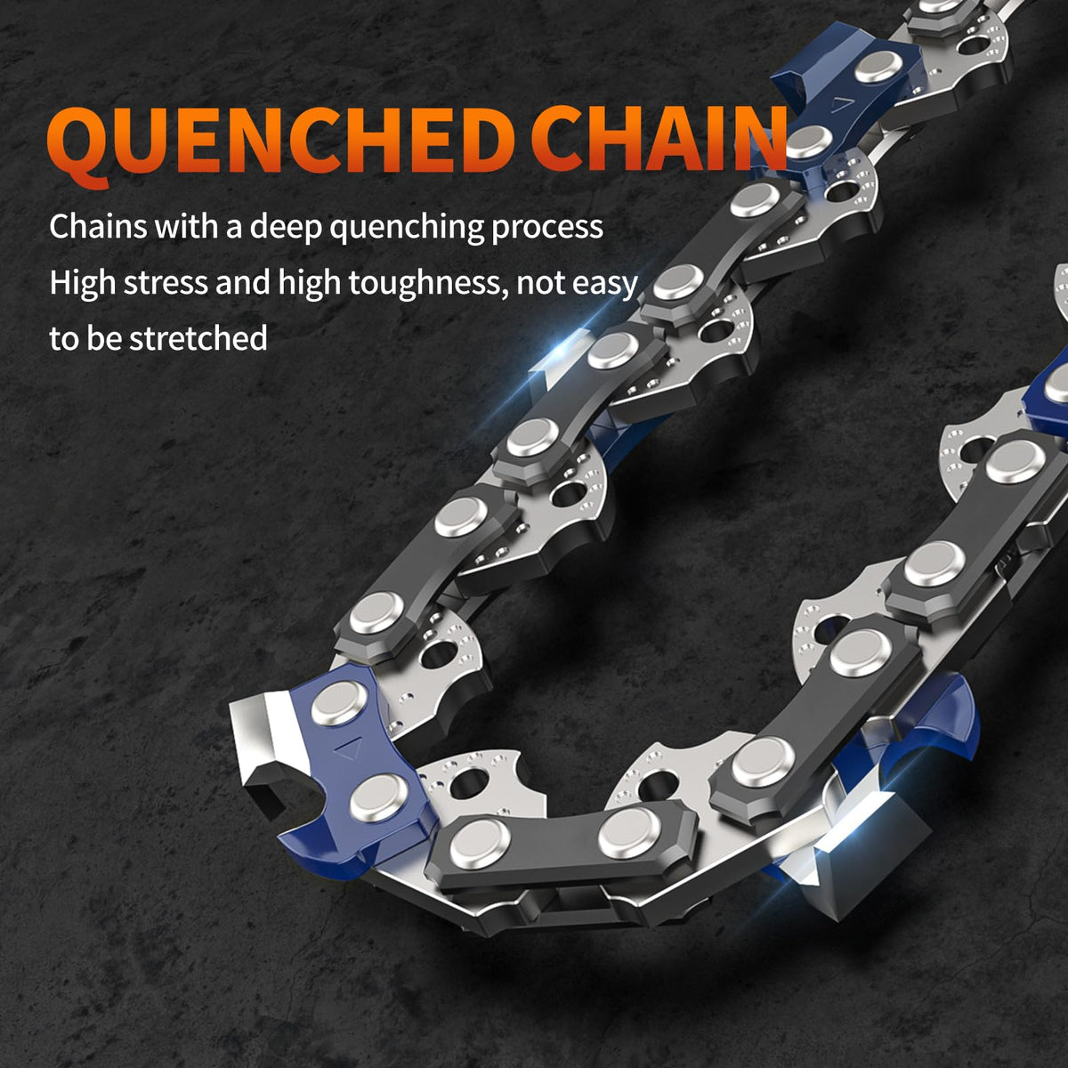 NAWIN installation-friendly chain speeds quick swaps.