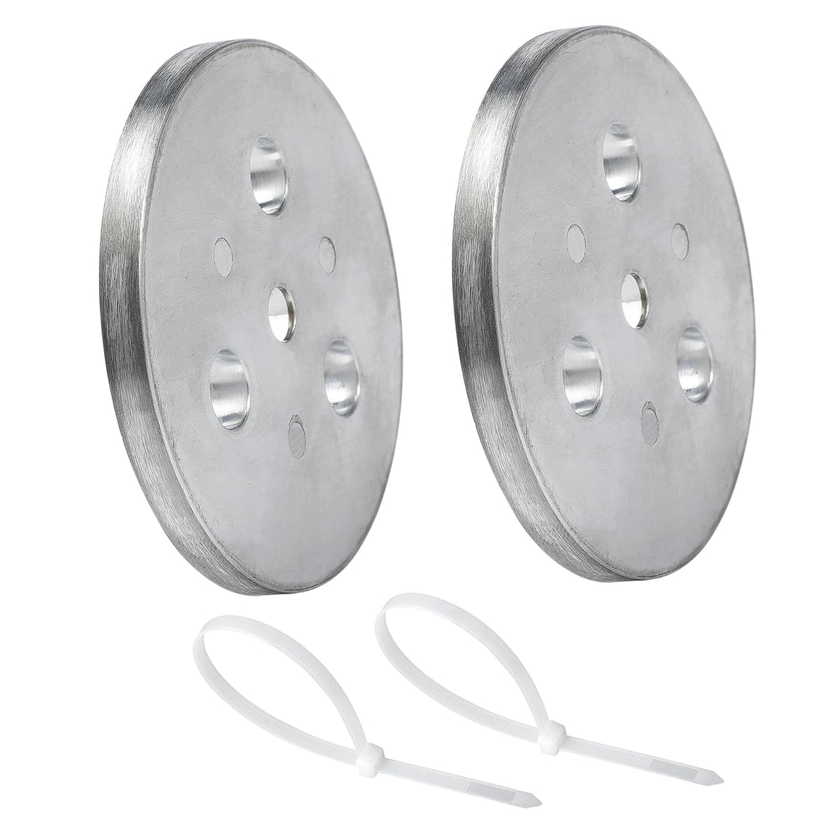 Nayciiy pool skimmer weight plate secures basket and reduces corrosion risk