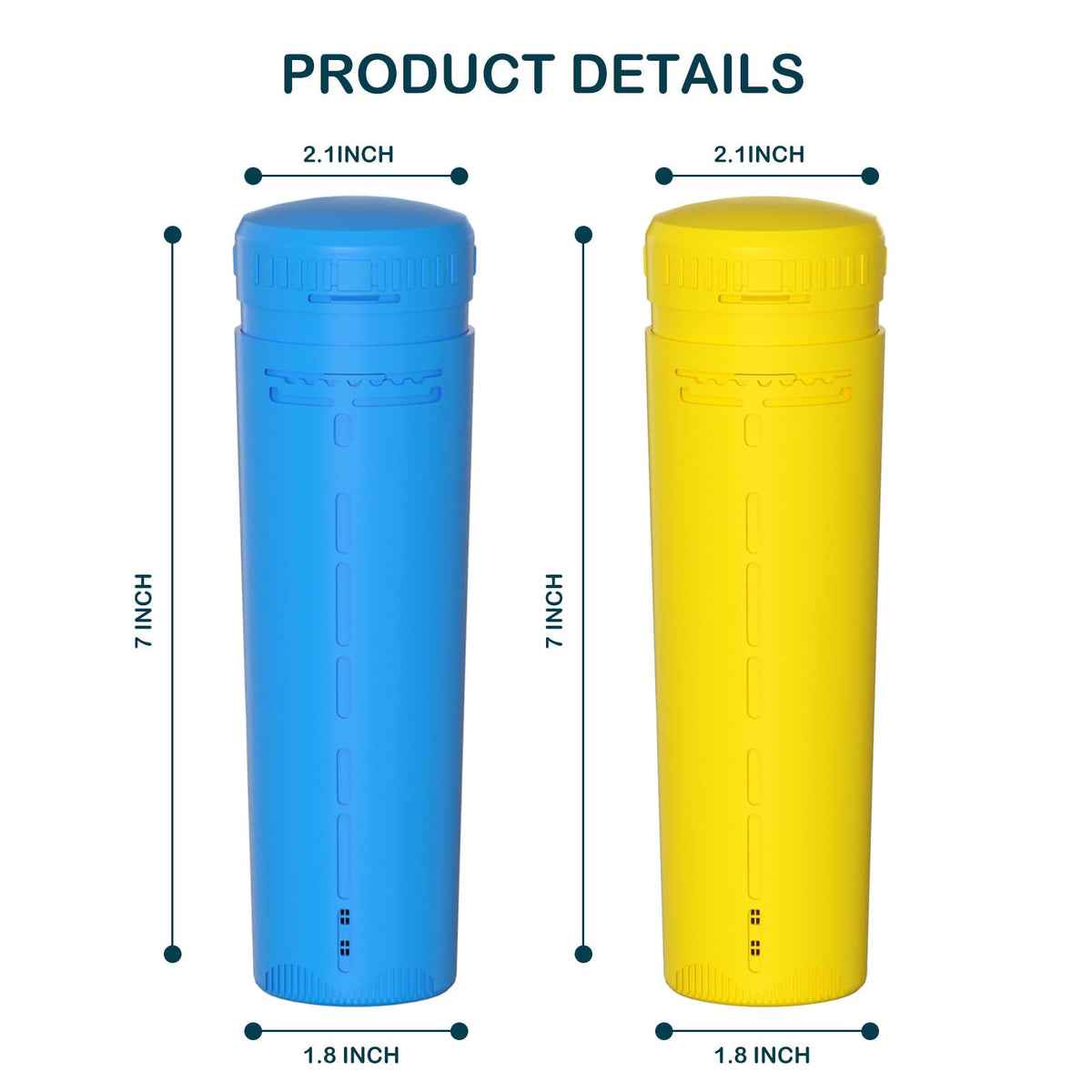 Nayoku mineral cartridge close-up highlighting long 4-month life and water softening potential.