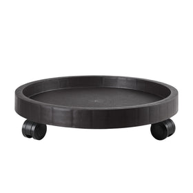NAZKAEN planter caddy rolling base highlights easy mobility for indoor plants