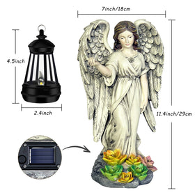 NBQQ Angel lantern demonstrates IP65 waterproof for all‑weather outdoor use