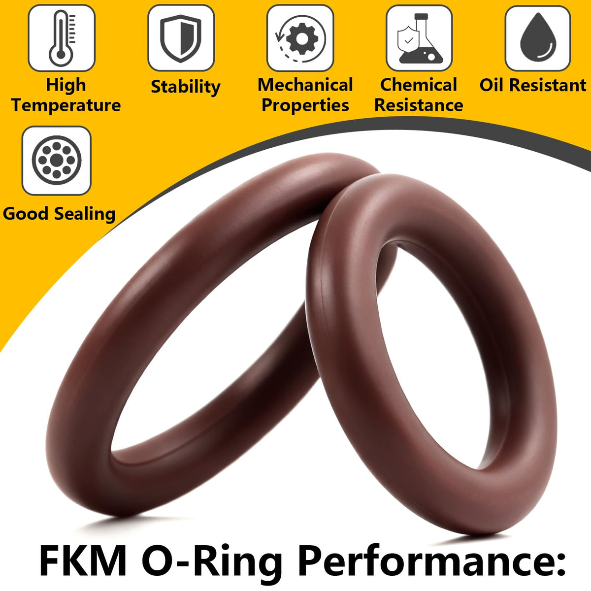 NBRINGO o-ring demonstrates high temperature tolerance up to 400F