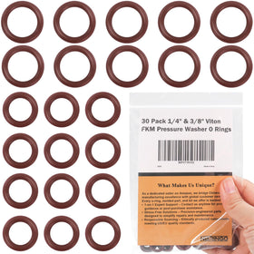 NBRINGO power washer o-rings 30-pack box, ready for quick replacement