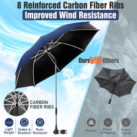 NBtoUS rubber skid pad keeps the clip stable on varied surfaces