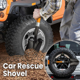 N/C kids-friendly beach shovel doubles as light-duty winter tool