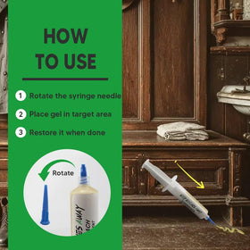 NCSIFDD Roach Repellent nozzle cut for precise placement