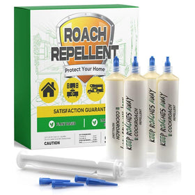 NCSIFDD Roach Repellent shown with tube-cap attachment for easy setup