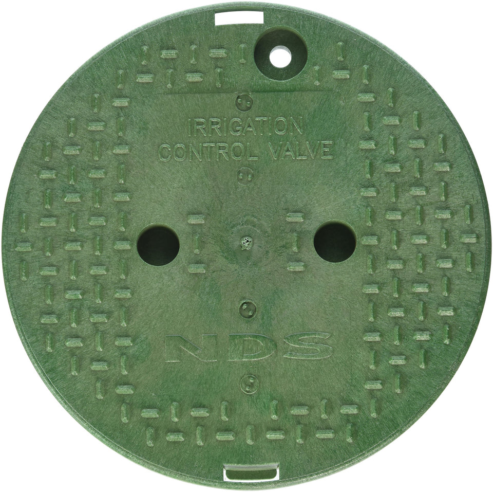 NDS 111C 10in irrigation control valve body view for easy outdoor installation.
