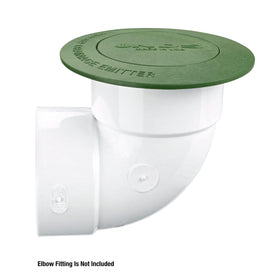 NDS 420C pop-up emitter outlet close-up highlighting flush operation