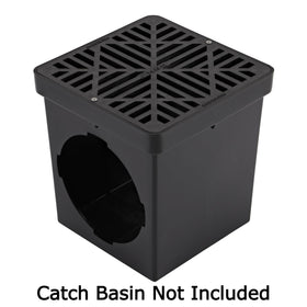 NDS 980G HDPE grate with UV inhibitors resists fading in outdoor use