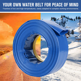 NEAGLORY flat-stowable hose simplifies storage after chores
