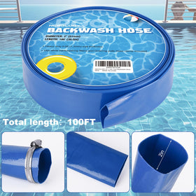 NEAGLORY pool hose with clamps ensures quick, secure installation