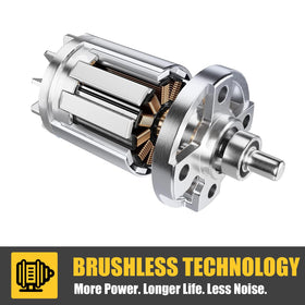 Neareen cordless leaf blower in Eco-Turbo Boost mode for versatile tasks