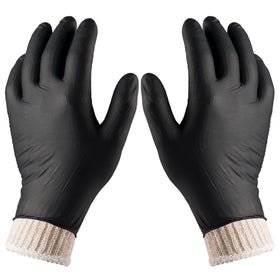 Nechtik BBQ gloves with disposable liners ready for safe grilling prep.