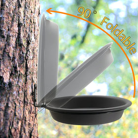 NEECONG backyard bird-feeding setup invites birds with a wide viewing area