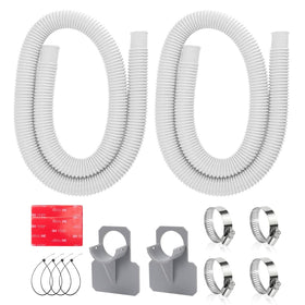 Nefemo pool hose package view ready for quick replacement in above-ground setups