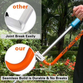 NeJesZoe adjustable position trimmer grip enables comfortable angles during use