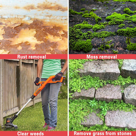 NeJesZoe durable steel-wire trimmer blade enhances long-lasting performance