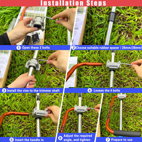 NeJesZoe ergonomic-grip supports professional landscaping tasks.