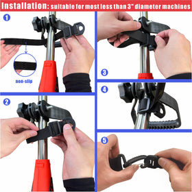 NeJesZoe Trimmer Strap breathable shoulder pad enhances comfort in warm conditions.