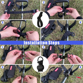NeJesZoe non-slip belt keeps your trimmer steady.