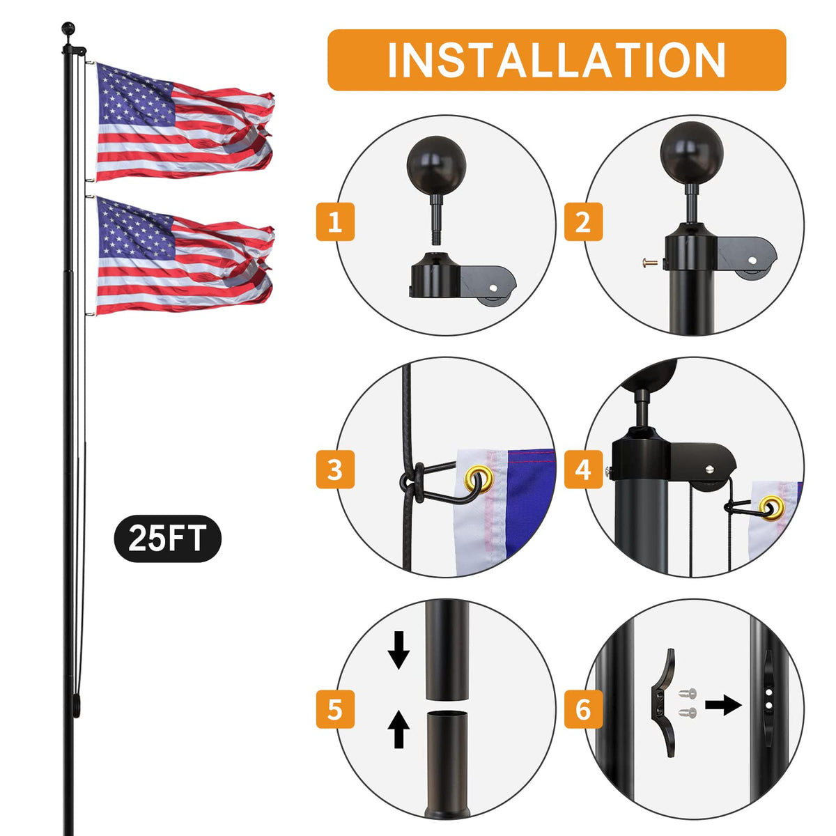 NELXINJO easy-install kit with clear instructions supports fast, hassle-free mounting.