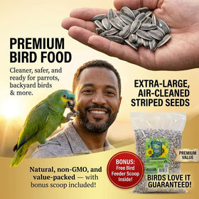 Nemeth Farms feeder-ready seeds minimize waste and spill