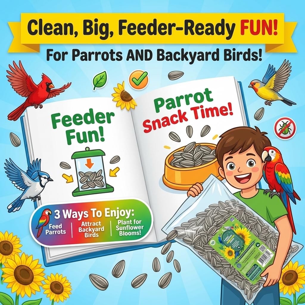 Nemeth Farms non-GMO bird food uses pure natural seeds for birds