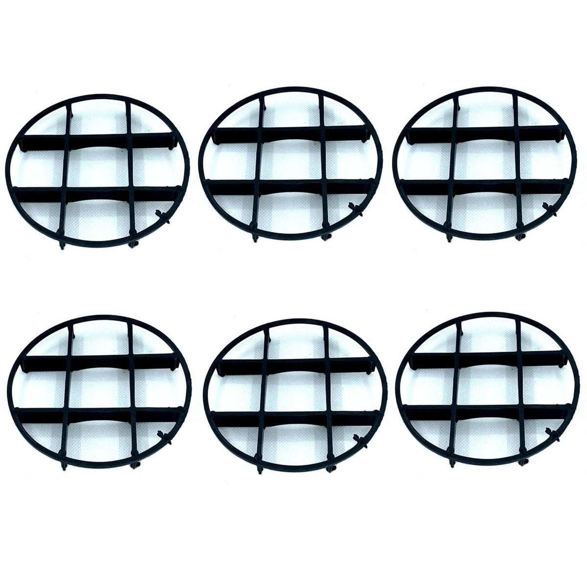 NentMent plant pot feet 6-pack elevates pots for improved drainage and airflow.