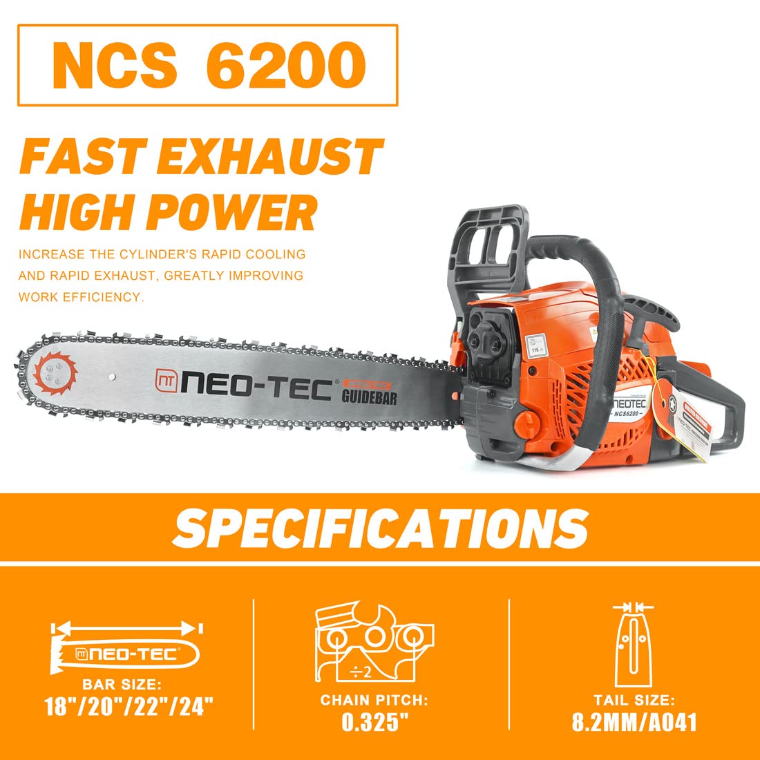NEO-TEC NCS6200 quick-start system enables fast, easy starts.