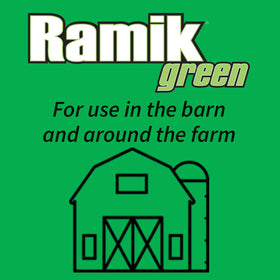 Ramik Green Nuggets pellets placed around buildings for long-lasting pest management