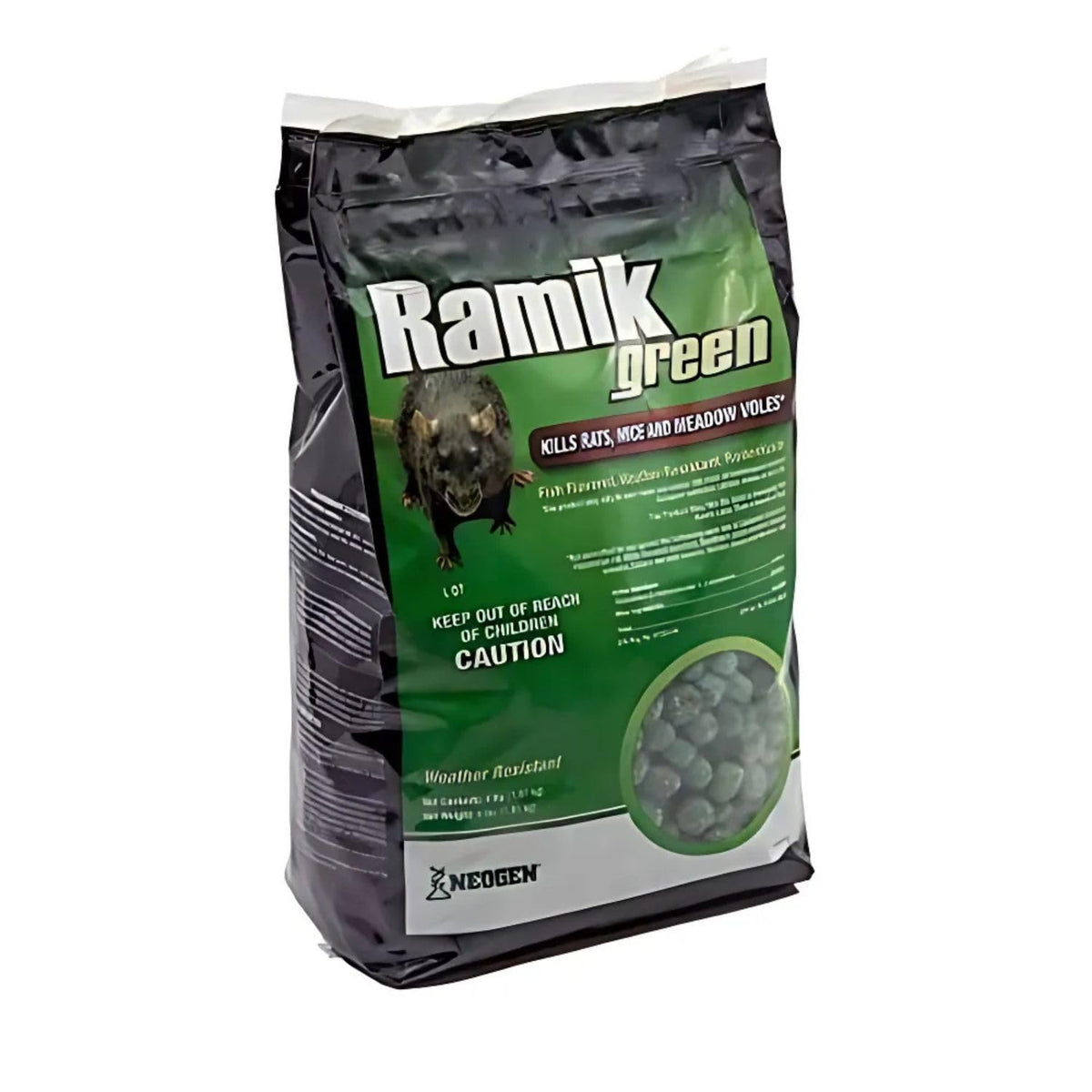 Ramik Green targets rats, mice, and meadow voles