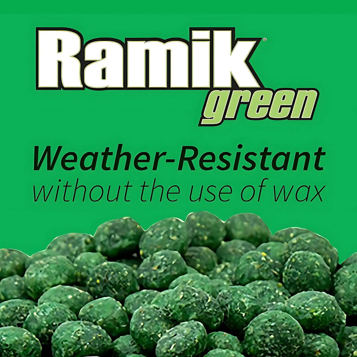 Ramik Green fish-flavored bait appeals to rodents