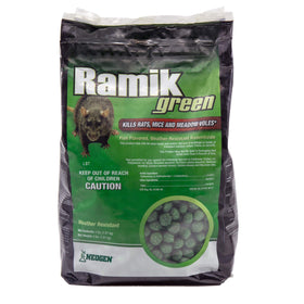 Neogen Ramik Green nuggets 4 lb bag for home rodent control