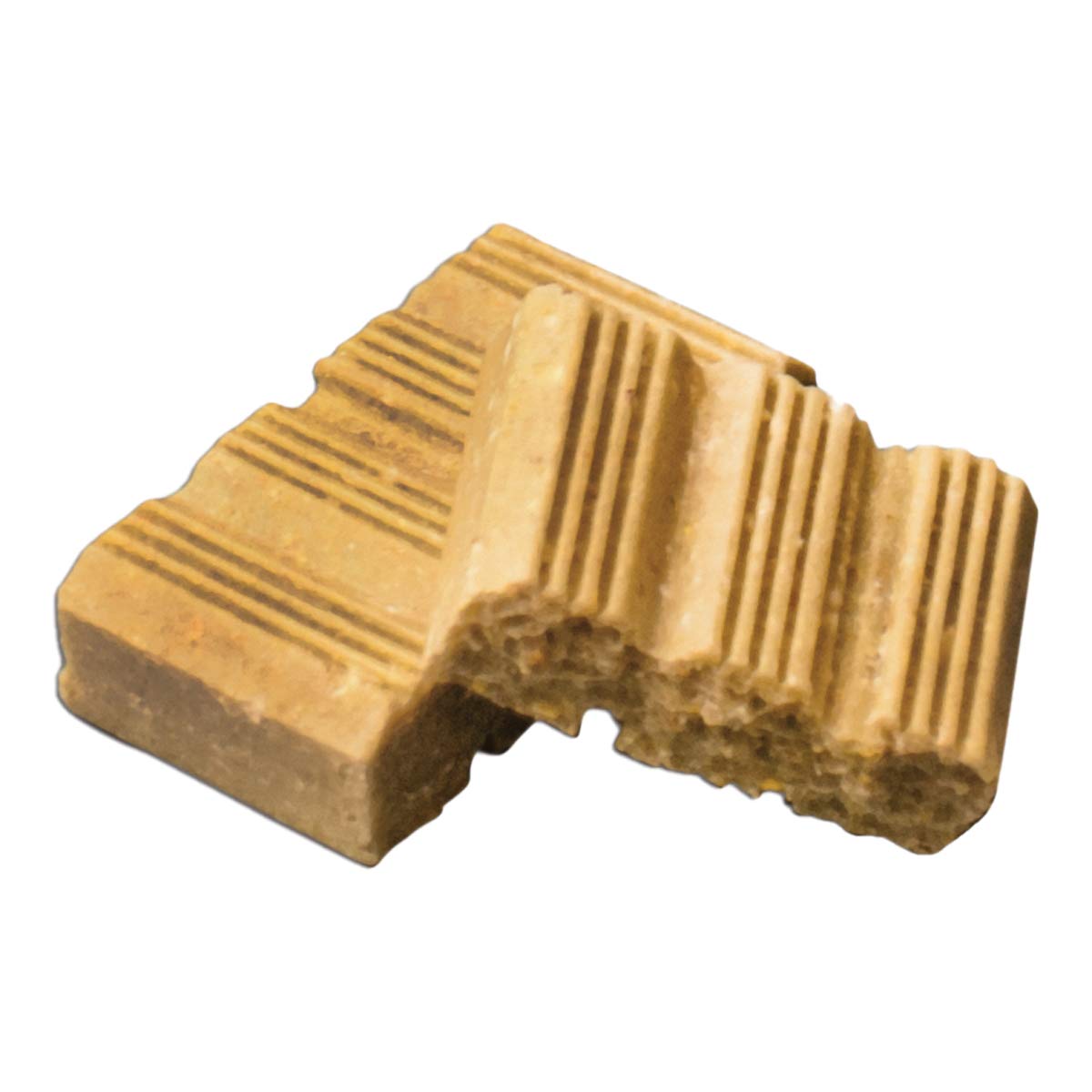 Close-up of moisture-resistant Rodex Blox-1 block ready for placement.